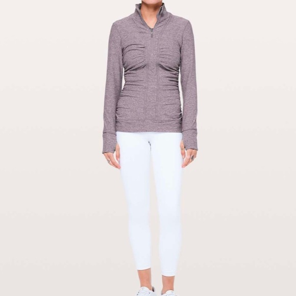 Lululemon Cypress Kiss 1/2 Zip Size 8 EUC $98 - Picture 14 of 15